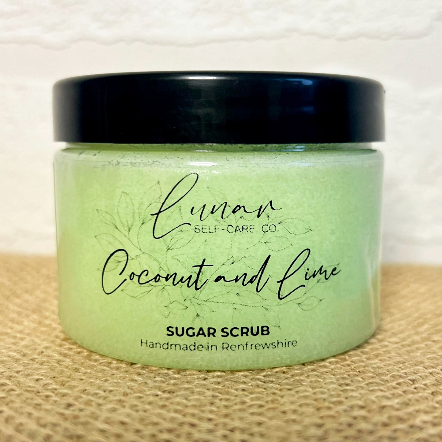 COCONUT AND LIME SUGAR SCRUB