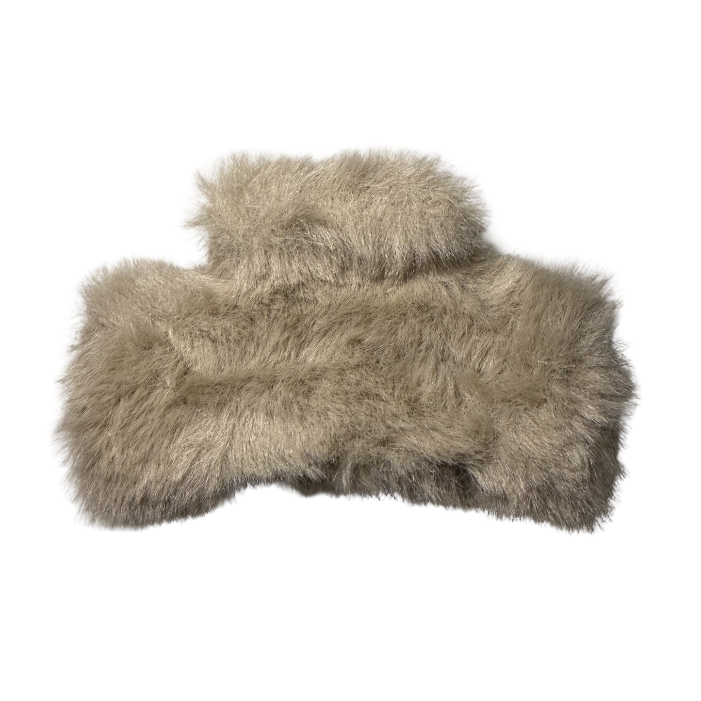 MINI PLUSH HAIR CLAW CLIP