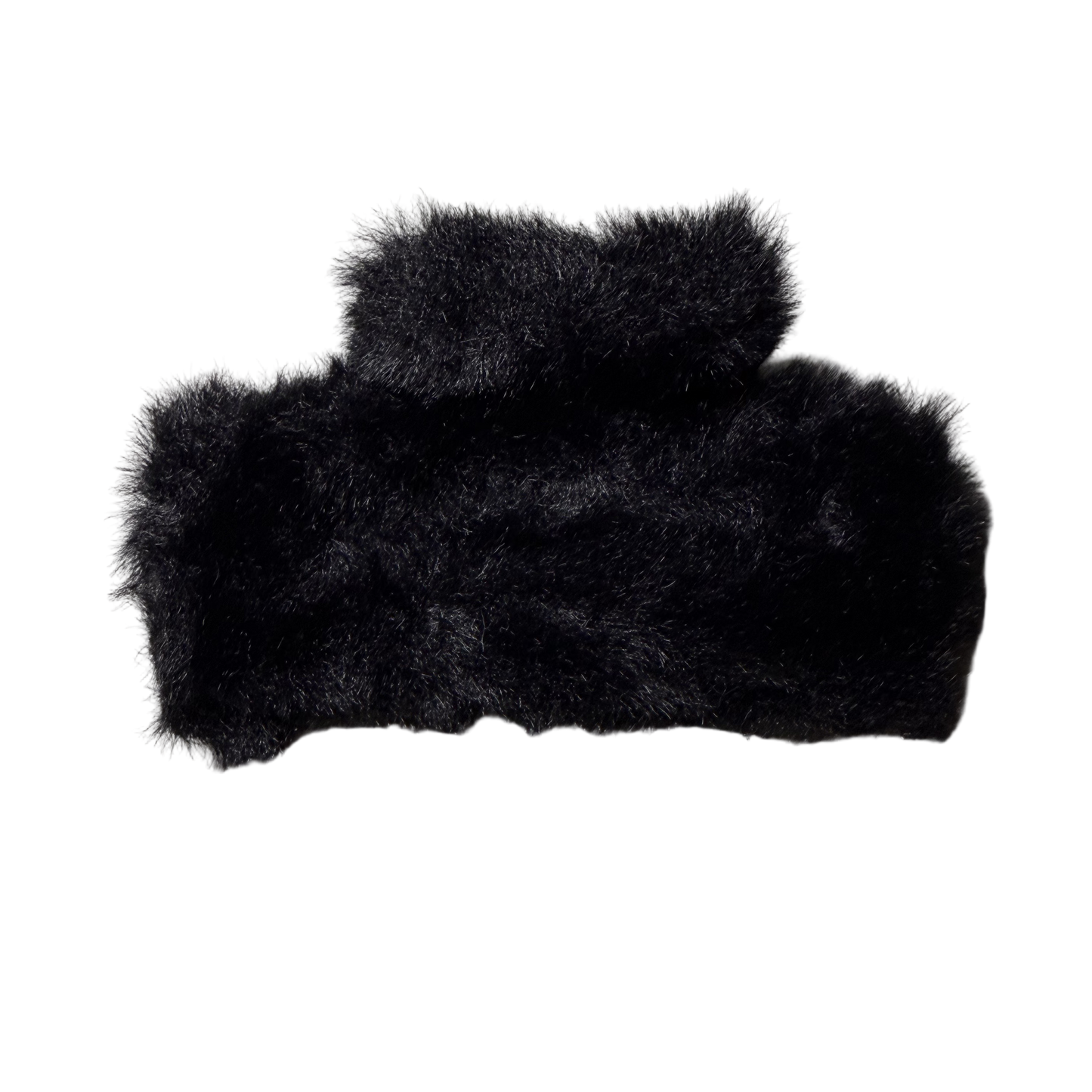 MINI PLUSH HAIR CLAW CLIP