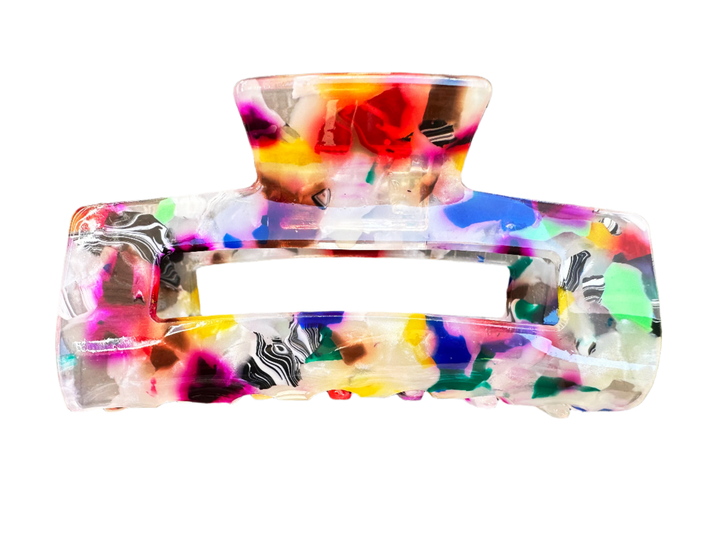 PEARL BOX HAIR CLAW CLIP