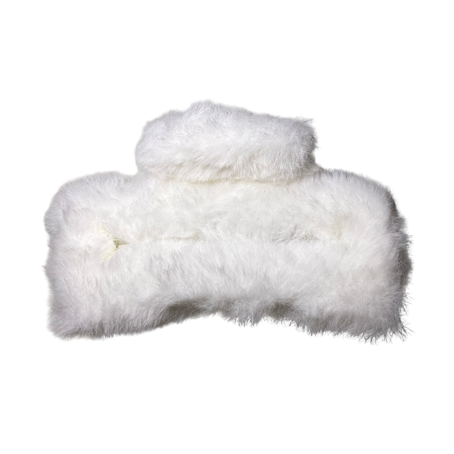 MINI PLUSH HAIR CLAW CLIP