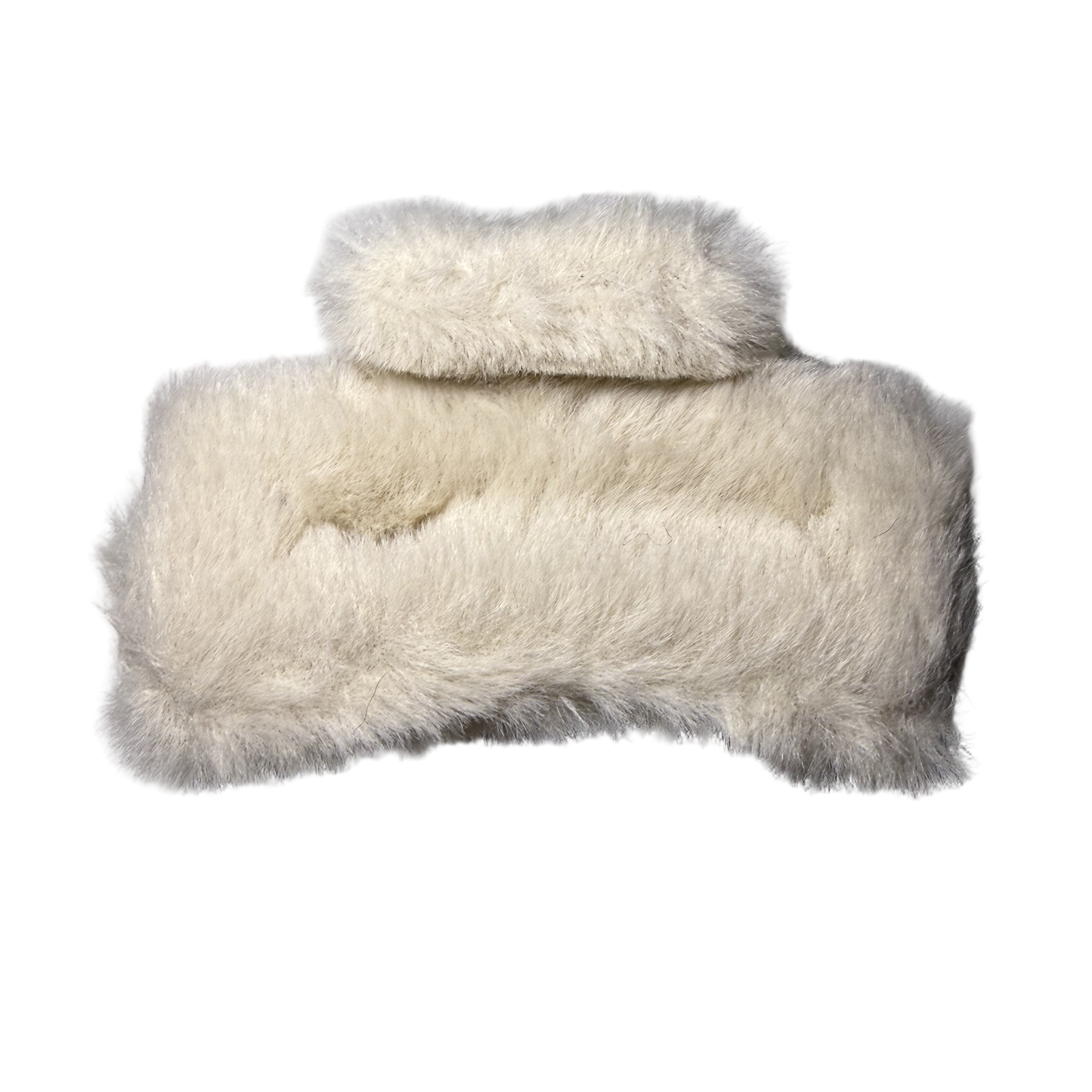 MINI PLUSH HAIR CLAW CLIP
