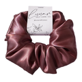 BLUSH PINK SATIN SCRUNCHIE