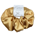 GOLD SATIN SCRUNCHIE