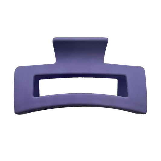 PURPLE BOX HAIR CLAW CLIP