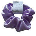 LAVENDER SATIN SCRUNCHIE