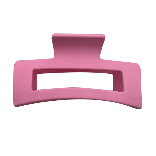 PINK BOX HAIR CLAW CLIP