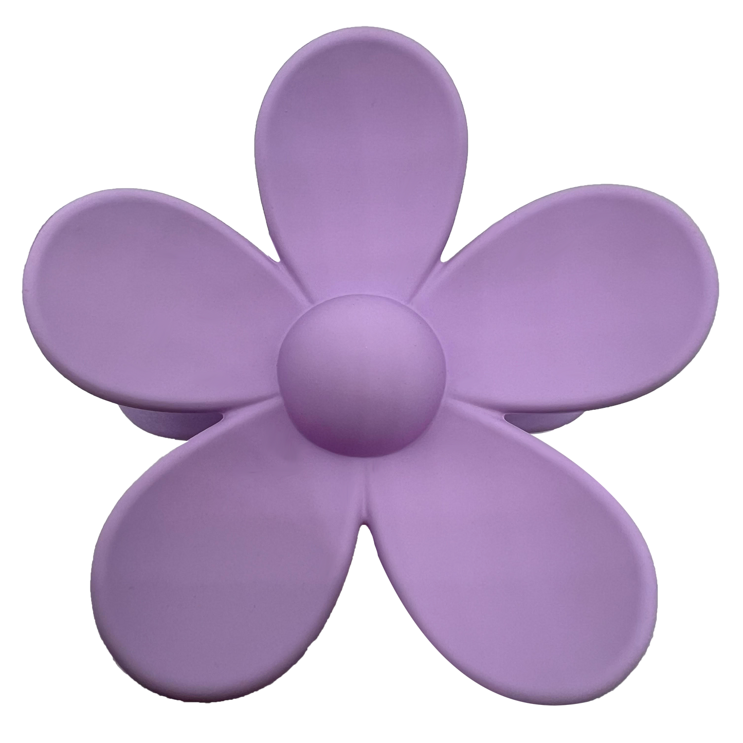 LILAC FLOWER HAIR CLAW CLIP