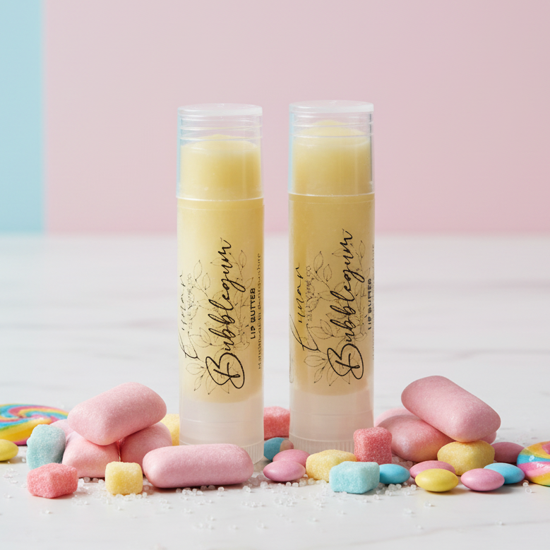 Bubblegum Lip Butter Ad Photography