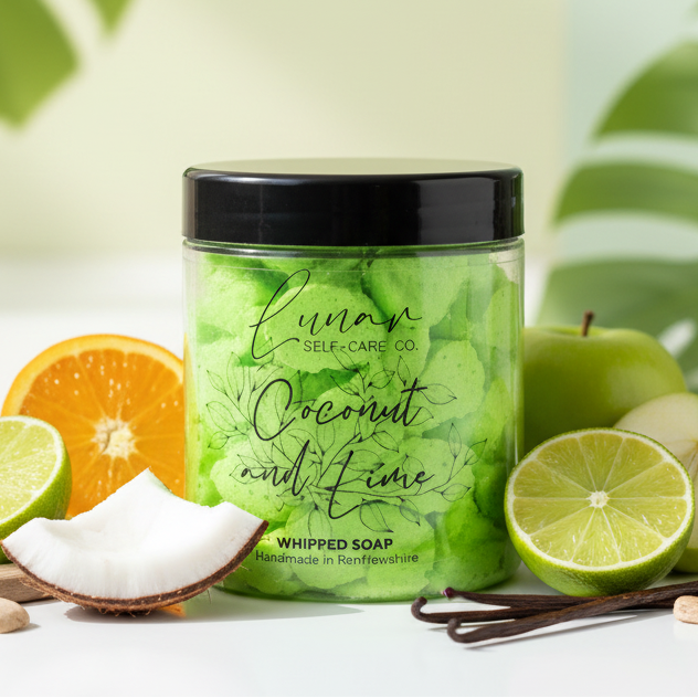 COCONUT AND LIME WHIPPED SOAP